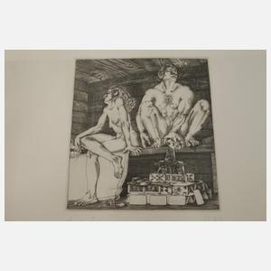 Graphikkonvolut Leipziger Künstler