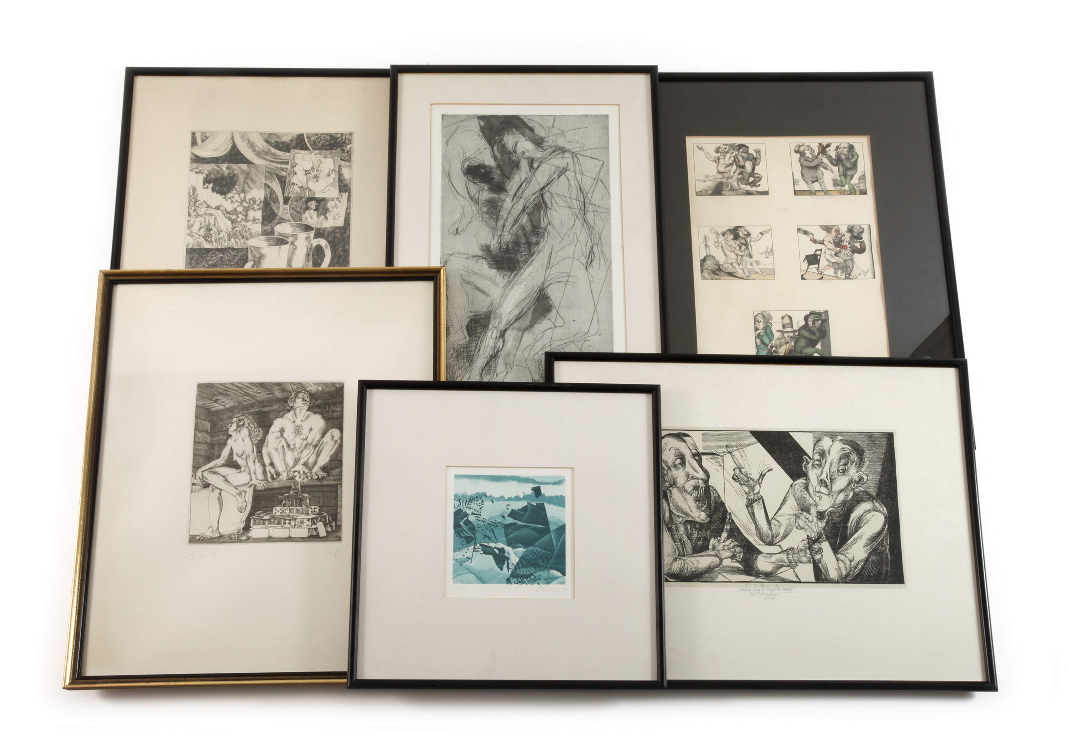 Graphikkonvolut Leipziger Künstler