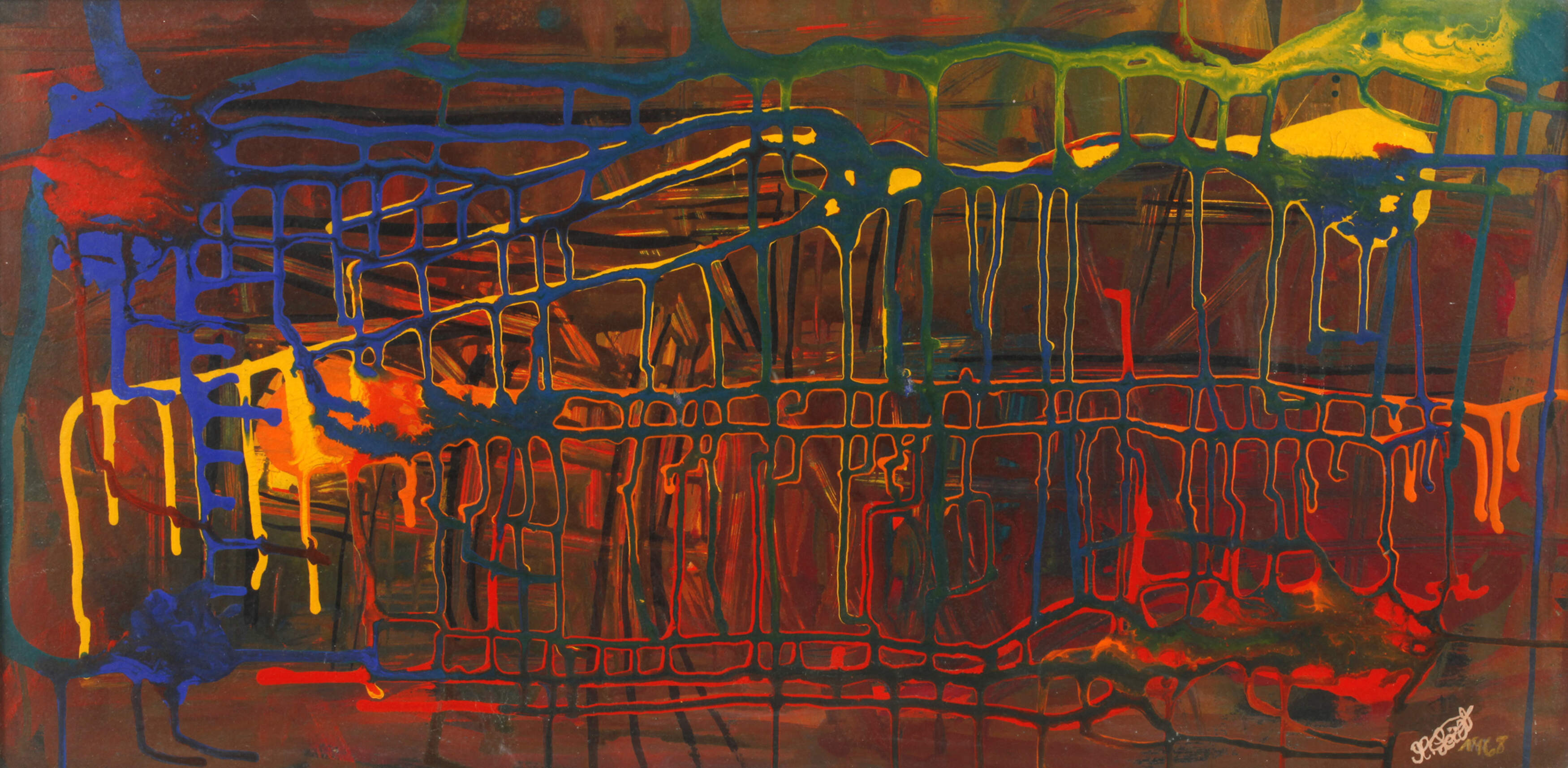 Manfred Leibl, Abstrakte Komposition