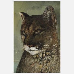 Manfred Leibl, Raubkatze im Schnee