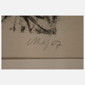 Max Uhlig, "Frauenbildnis mit aufgestützter Hand"