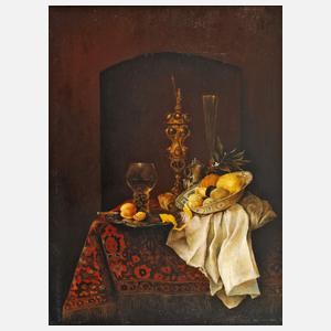 Stillleben mit Früchten nach Willem Kalf