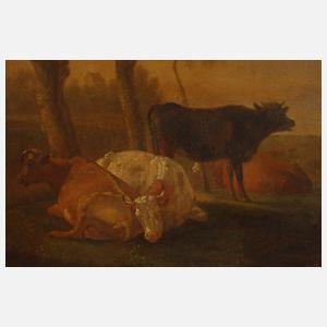 Bukolische Landschaft nach Paulus Potter