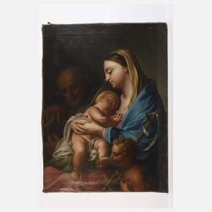 Lenthe, "Die Heilige Familie" nach Francesco Trevisani