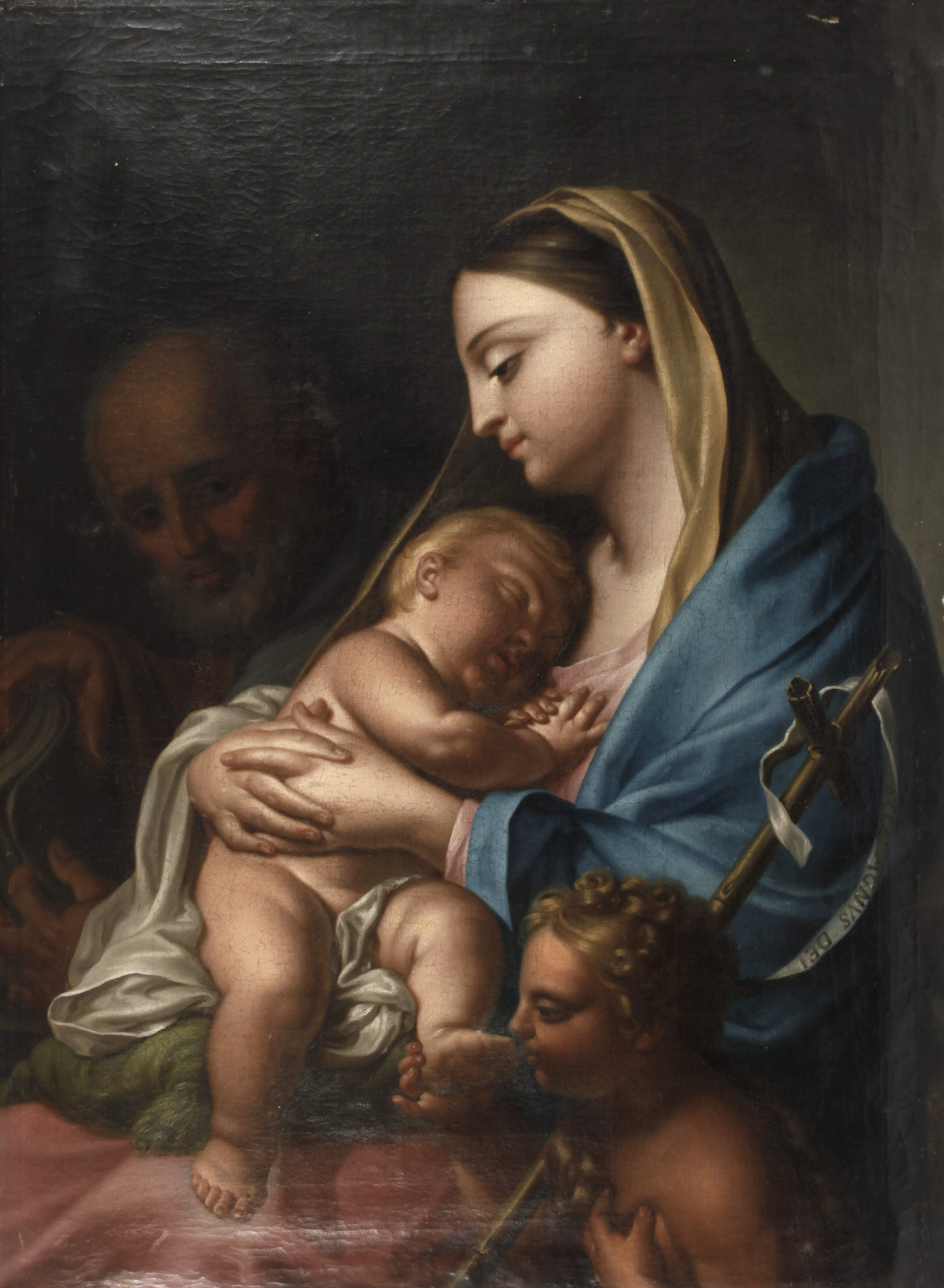 Lenthe, "Die Heilige Familie" nach Francesco Trevisani