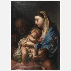 Lenthe, "Die Heilige Familie" nach Francesco Trevisani