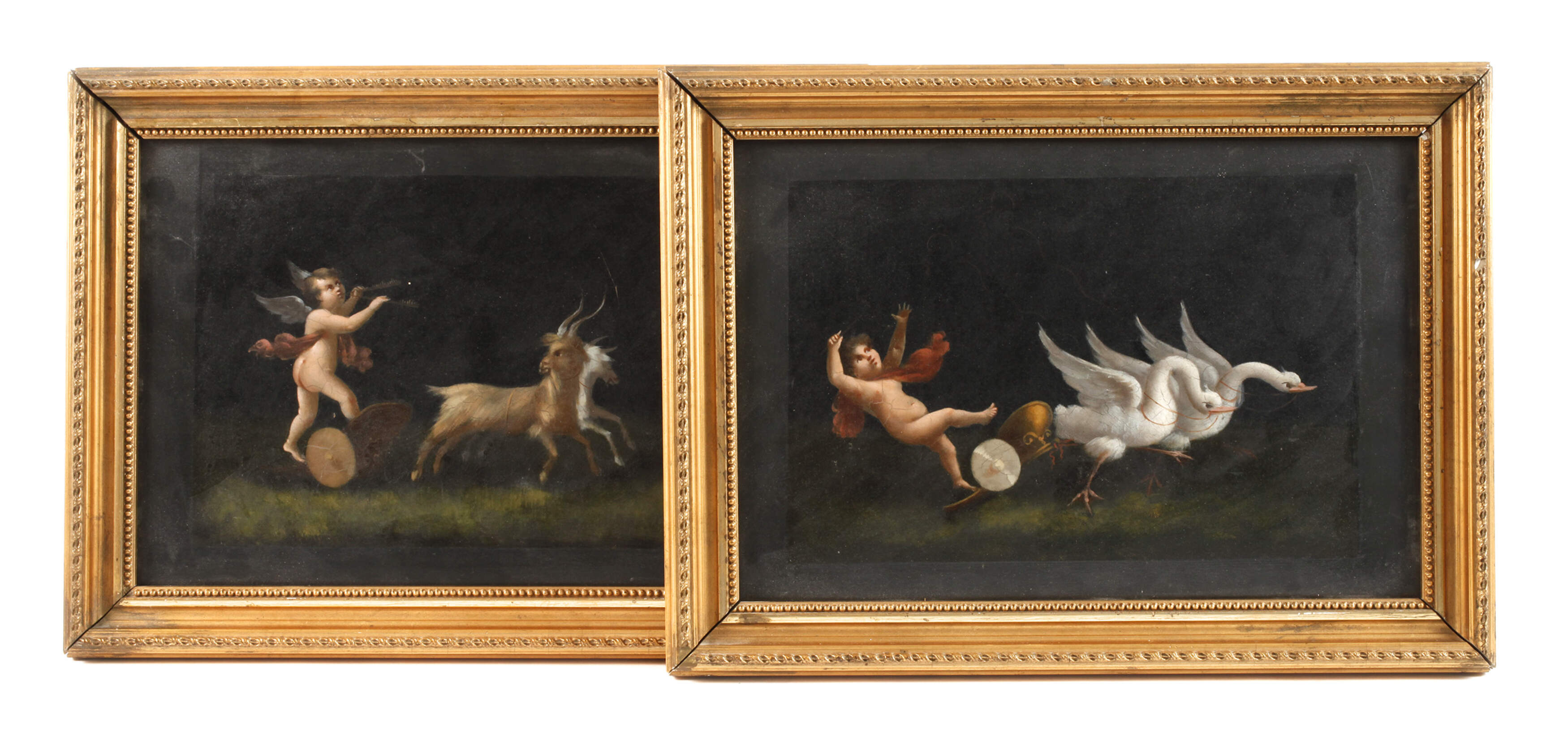 Allegorische Szenen nach Michelangelo Maestri