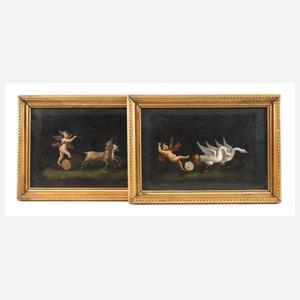 Allegorische Szenen nach Michelangelo Maestri