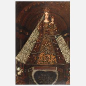 Madonna der Schule von Cusco