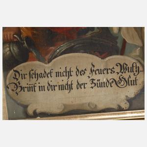 Andachtsbild des Heiligen St. Florian