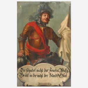 Andachtsbild des Heiligen St. Florian