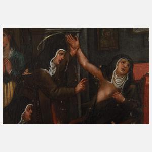 Christliche Leidensszene