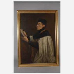 Portrait eines Geistlichen