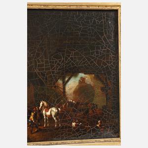 "Der Gasthofstall" nach Wouverman