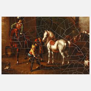 "Der Gasthofstall" nach Wouverman