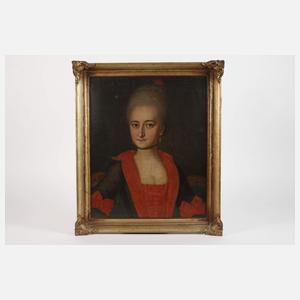 Barockes Portrait einer Gräfin