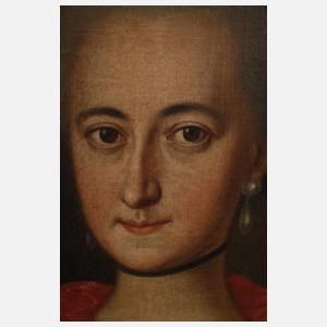 Barockes Portrait einer Gräfin