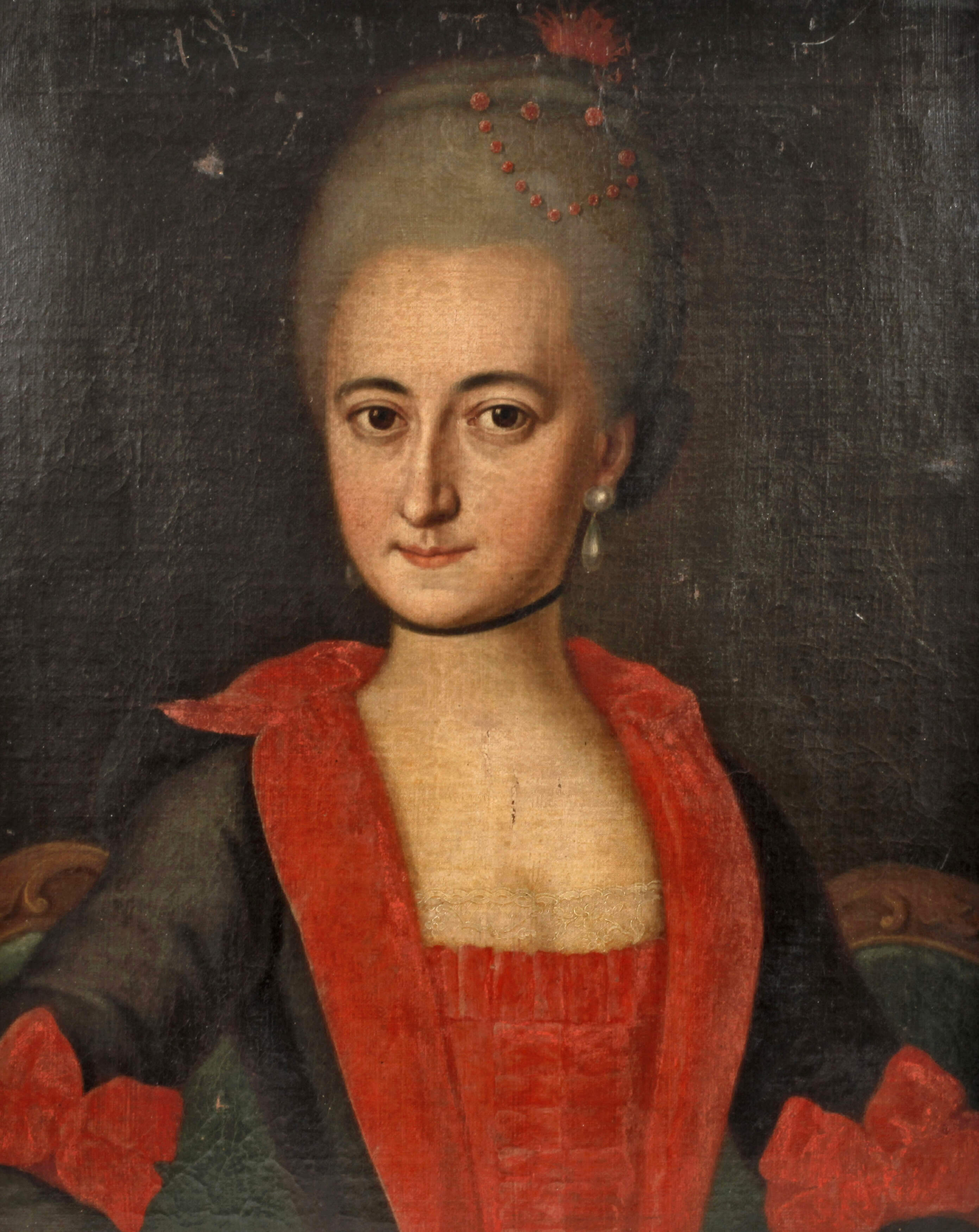 Barockes Portrait einer Gräfin