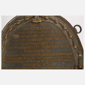 Barocke Portraitpendants des Ehepaares von Arnold