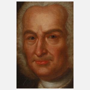 Spätbarockes Herrenbildnis