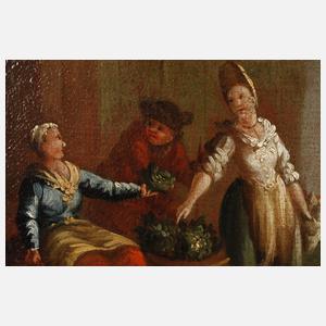 Ländliche Szene des Barock