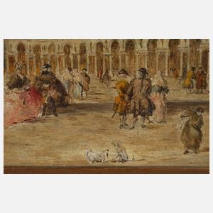 Der Markusplatz in Venedig nach Francesco Guardi