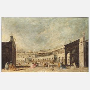 Der Markusplatz in Venedig nach Francesco Guardi