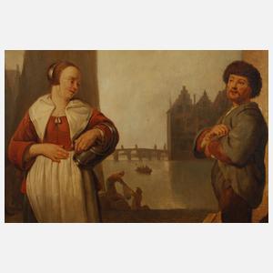 Fischmarktszene nach Hendrik Martensz Sorg