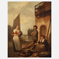 Fischmarktszene nach Hendrik Martensz Sorg111
