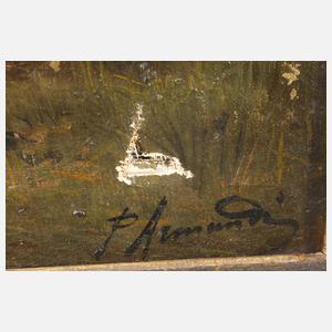 Paul Armandi, Wanderbursche im Wald