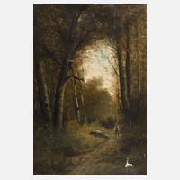 Paul Armandi, Wanderbursche im Wald111