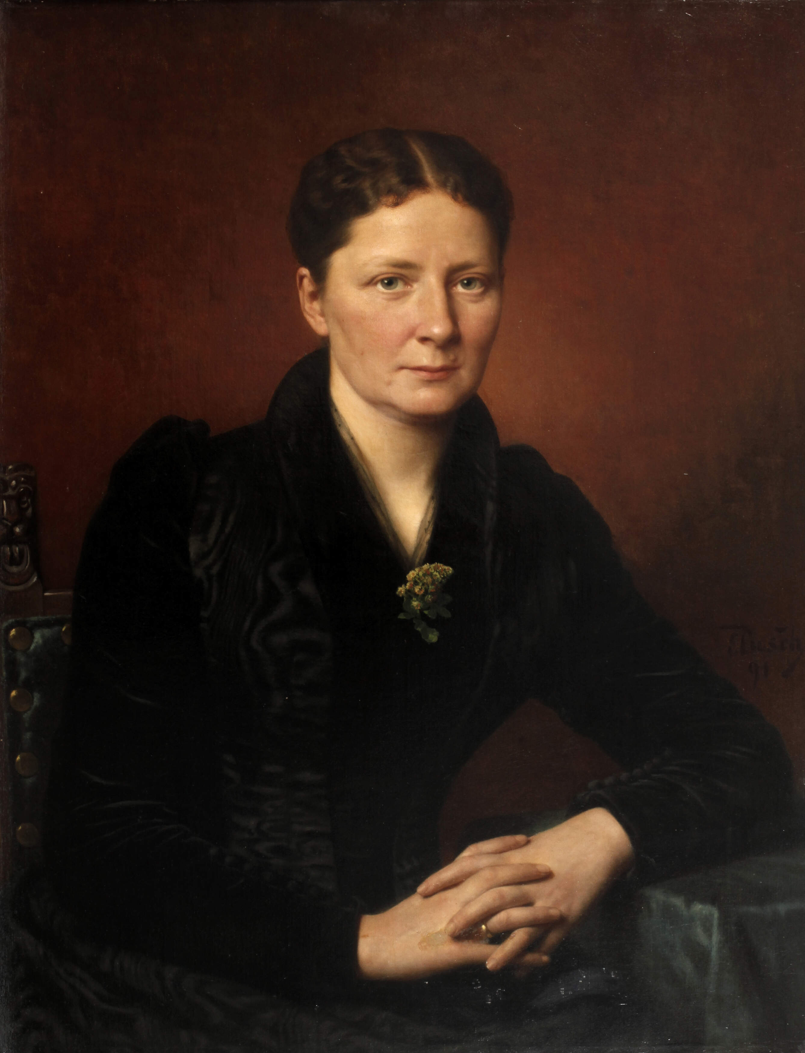 Ernst Bosch, Damenportrait