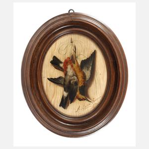 Achille Boschi, Trompe-l’œil mit toten Vögeln