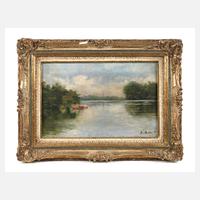 H. von Buttlar, Sommerliche Seelandschaft111