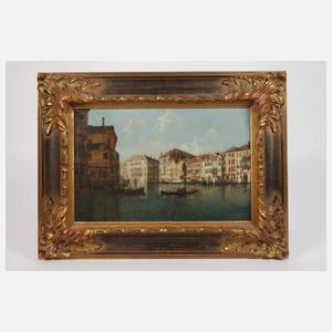 William Callow, attr., Am Canal Grande in Venedig