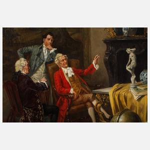 Albert Joseph Franke, Die Kunstkenner