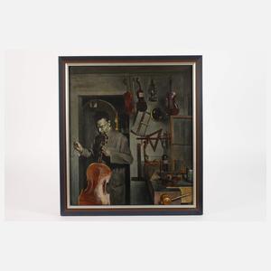 Hermann Graf, Beim Streichinstrumentenbauer