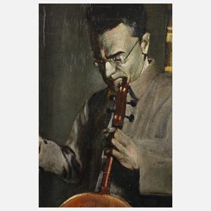 Hermann Graf, Beim Streichinstrumentenbauer