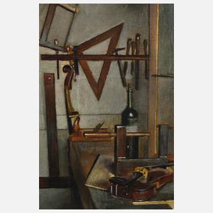 Hermann Graf, Beim Streichinstrumentenbauer