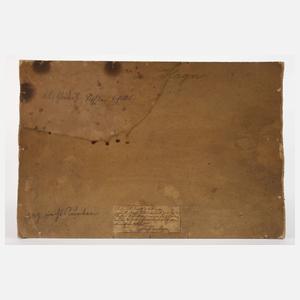 Ludwig von Hagn, attr., "Waldinterieur mit zwei Kindern"