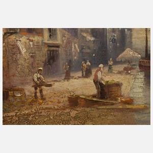 Karl Kaufmann, attr., Pendants Stadtansichten