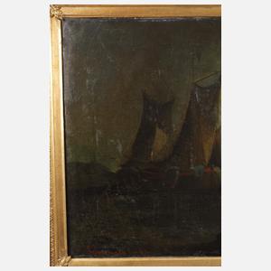 Karl Kaufmann, Mondschein im Scheveningener Hafen