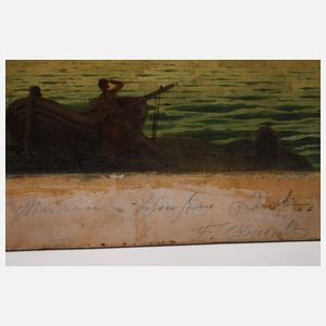 Ferdinand Knab, Romantische Meeresszene