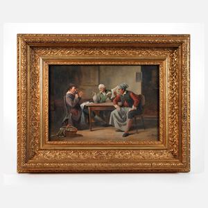 August Knoop, Im Wirtshaus