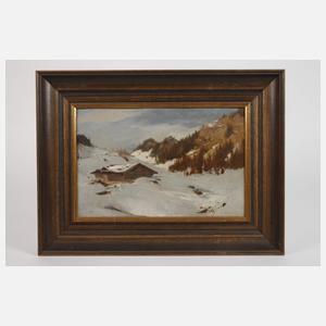 Ernst Meissner, "Winterlandschaft"