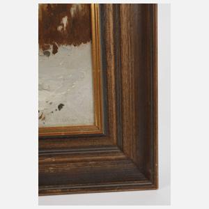 Ernst Meissner, "Winterlandschaft"