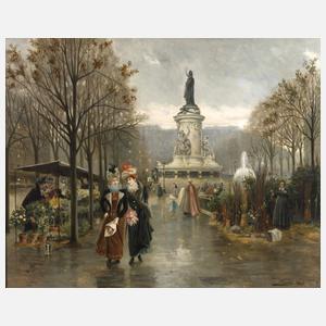 Joaquím Pallarés Allustante, "Paris Place de la République"
