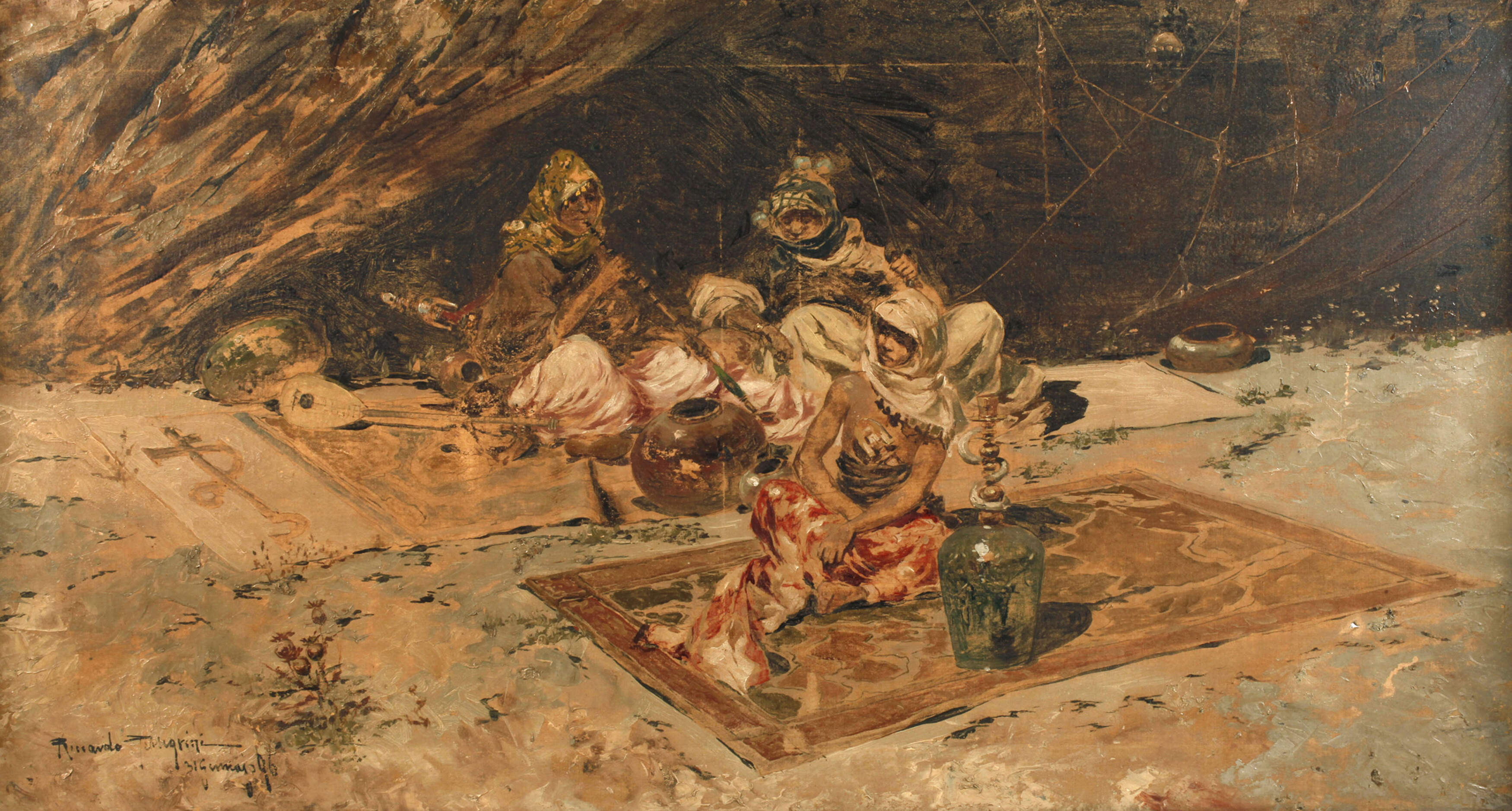 Riccardo Pellegrini, Arabisches Picknick