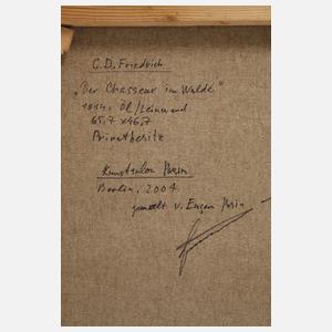 Eugen Posin, "Der Chasseur im Walde"