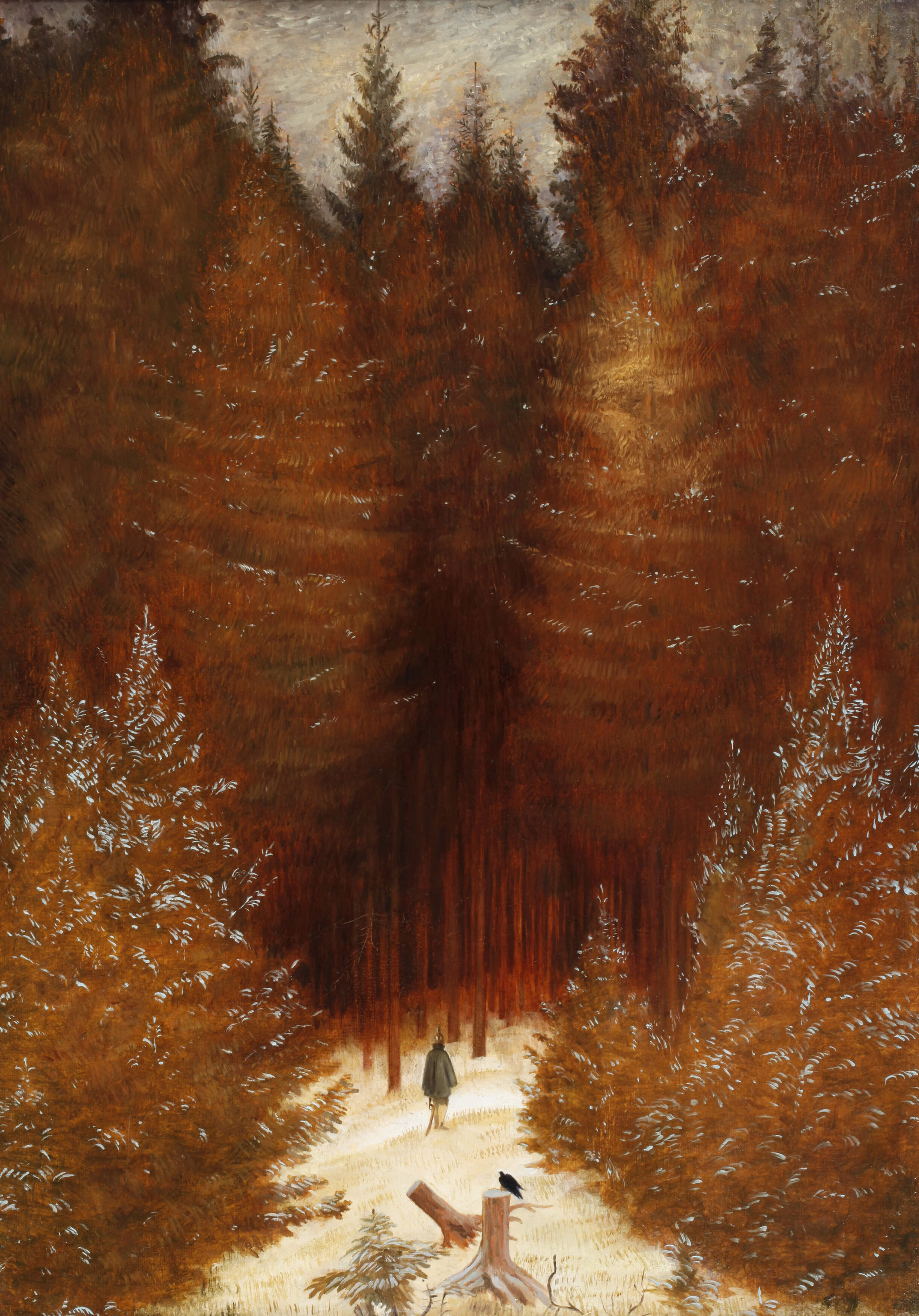 Eugen Posin, "Der Chasseur im Walde"